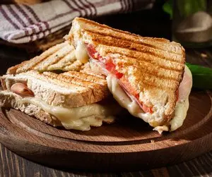 Ham, Cheese & Tomato Toastie